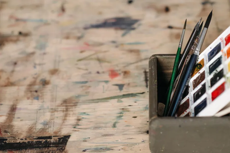 Stop Wasting Money on Art Supplies: What's Actually in a Working Artist's Studio